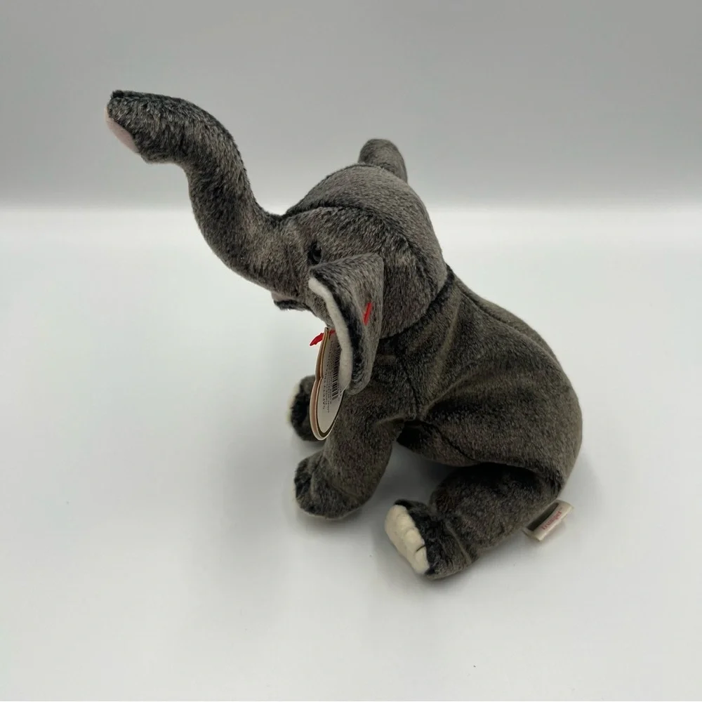 Ty Beanie Babies Bundle Woolly Mammoth & Elephant
